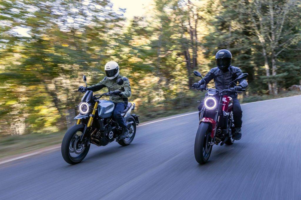 Scrambler motorcykel